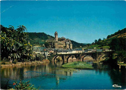 12 - Estaing - Vue Générale - Le Château Et Le Pont Gothique - CPM - Voir Scans Recto-Verso - Sonstige & Ohne Zuordnung