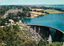 12 - Salles Curan - Lac De Pareloup - Le Barrage - Vue Aérienne - CPM - Voir Scans Recto-Verso - Sonstige & Ohne Zuordnung