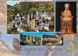 12 - Conques En Rouergue - Multivues - CPM - Voir Scans Recto-Verso - Andere & Zonder Classificatie