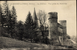 CPA Saint Bonnet Le Froid Haute Loire, Château - Altri & Non Classificati