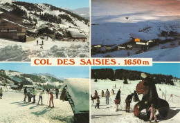 *CPM -73 - Le COL Des SAISIES - Multivues - Sonstige & Ohne Zuordnung