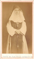 GAND - Photo CDV D'une  Religieuse, Sœur Par Le Photographe C.WANTE Artiste Peintre Photographe, Gand - Old (before 1900)