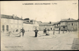 CPA Givry Und Argonne Marne, La Place - Other & Unclassified