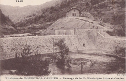 MONISTROL D ALLIER  Barrage De La Cie Electrique - Autres & Non Classés