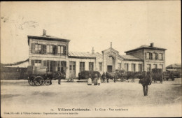 CPA Villers-Cotterêts Aisne, La Gare - Autres & Non Classés