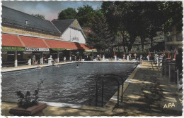 LACAUNE LES BAINS   LE CASINO ET LA PISCINE   PUB CITROEN   ANNEE 1955 - Autres & Non Classés