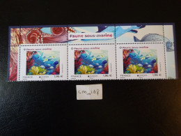 2024 FRANCE HAUT DE FEUILLE ILLUSTRÉ DE 3 TIMBRES À 1,96 EUROS " FAUNE SOUS-MARINE "  Neuf** - Unused Stamps