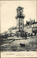 CPA Villers-Cotterêts Aisne, Fontaine, Place Du Marche - Other & Unclassified