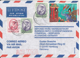 Thailand Air Mail Cover Sent To Germany - Tailandia