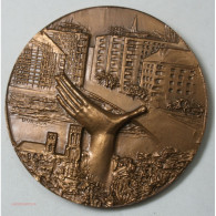 Médaille Journée De L'achèvement  Juin 1963- Congès De Caen Par DUROUX - Professionali/Di Società