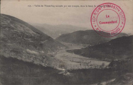 Vallée De Wesserling Occupée Par Nos Troupes , Dans Le Fond Le Village De URBES Tampon Du 14e Régiment D'infanterie - Sonstige & Ohne Zuordnung