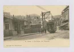 ROYAT : La Station Des Tramways - Tram, Pub (z4165) - Royat