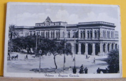 (PAL2) PALERMO - STAZIONE CENTRALE - ANIMATA - NON VIAGGIATA 1930ca - Palermo