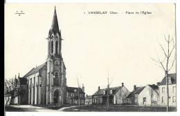 18   Vasselay - Place De L'eglise - Andere & Zonder Classificatie