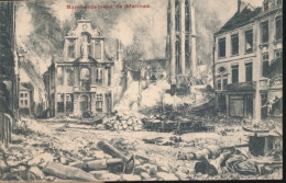 BOMBARDEMENT DE MALINES - Oorlog 1914-18