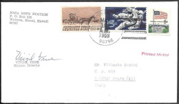 US Space Cover 1969. "Apollo 10" Launch. Tracking Waimea Hawaii - USA