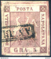 Napoli. Stemma 5 Gr. 1858. Usato. - Zonder Classificatie