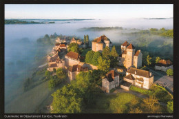 1 AK Frankreich * Blick Auf Die 3 Schlösser Auf Dem Schlosshügel In Curemonte - Eines Der Schönsten Dörfer Frankreichs * - Andere & Zonder Classificatie