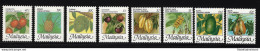 1986 Malaysia, Yvert E Tellier N. 343-50, Frutti, 8 Valori, MNH** - Autres & Non Classés