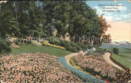 71897203 Los_Angeles_California Flowers Entrance Elysian Park - Otros & Sin Clasificación