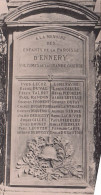 ENNERY-demi-carte Monument Aux Morts 14-18 - Ennery