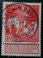 BELGIQUE N°91 Oblitéré - 1910-1911 Caritas