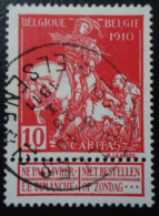 BELGIQUE N°91 Oblitéré - 1910-1911 Caritas