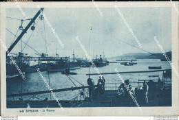 Bg170 Cartolina La Spezia Citta' Il Porto 1930 - La Spezia