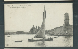 Marseille - Le Fort Saint Jean Et La Rade De La Joliette - Mab 5980 - Joliette, Havenzone