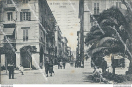 Bg262 Cartolina La Spezia Citta' Corso Cavour Giardini 1927 - La Spezia