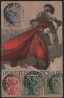 REGNO 1921 Cartolina Militare"Propaganda Prestito Nazionale" Affrancata Con La Serie " 3° Anniversario Della Vittoria" - Marcophilia