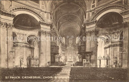 71893150 London St Pauls Cathedral Choir Aisles - Other & Unclassified