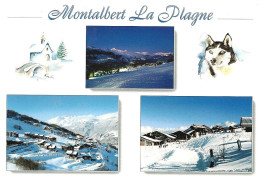 *CPM -73 - MONTALBERT LA PLAGNE - Multivues - Other & Unclassified