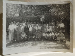 Italia Foto GIOVANNI CAPPELLO Roma. Bocce Società Bocciofila Verbano. 24x18 Cm. - Europe