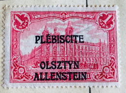 Allemagne, Anciens États 1920 -  Neuf** Luxe Yvert 10, Poste Centrale De Berlin. VARIÉTÉ - Allenstein