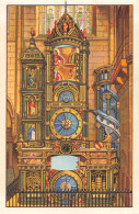 LOT DE 5 CARTES STRASBOURG  CONCERNANT L'HORLOGE ASTRONOMIQUE DE LA CATHEDRALE  Couleurs Différentes - Strasbourg