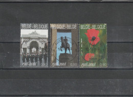 3842/3844 La Première De Guerre / 1ste Wereldoorlog Oblit/gestp Centrale - Used Stamps