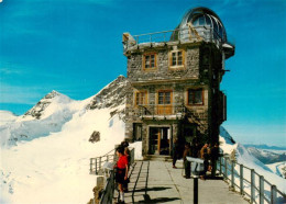 13956407 Jungfraujoch_3457m_BE Sphinx Observatorium Mit Rottalhorn Und Jungfrau - Autres & Non Classés