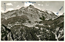 13956093 Maloja_GR Maloja-Pass Serpentinen Kulm Mit Piz La Margna - Autres & Non Classés
