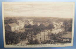 LOGUIVY-PLOUGRAS. Les Ecoles Et La Mairie. Vue Prise Du Clocher - Other & Unclassified