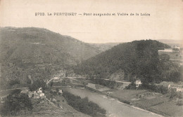 42 Le Pertuiset Pont Suspendu Et Vallée De La Loire CPA - Other & Unclassified
