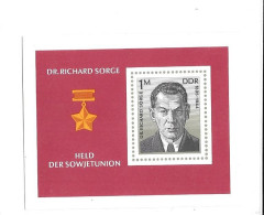 DF90 - BLOC FEUILLET DDR - RICHARD SORGE - Other & Unclassified