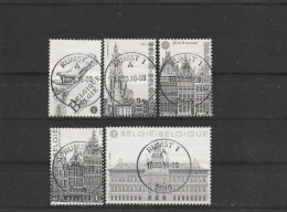 4440/4444 Le Grand Place D'Anvers / Grote Markt Antwerpen Oblit/gestp Centrale - Used Stamps