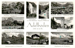 13955575 Adelboden_BE Teilansichten Alpenpanorama Freibad Berghaus Wasserfall Ki - Andere & Zonder Classificatie