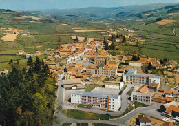 Matour Vue Generale Aerienne Du C.E.G  Flamme 1987 - Sonstige & Ohne Zuordnung