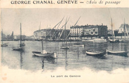 13955514 GENEVE_Genf_GE Le Port George Chanal Avis De Passage - Sonstige & Ohne Zuordnung