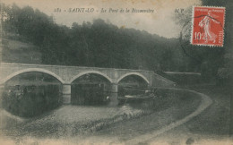 50 SAINT LO - Le Pont De La Bissonnière  - TB - Saint Lo