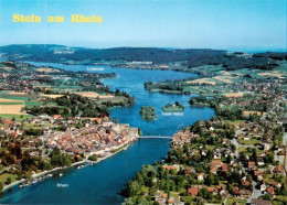 13953062 Stein_Rhein_Stein_am_Rhein_SH Fliegeraufnahme Mit Untersee - Altri & Non Classificati