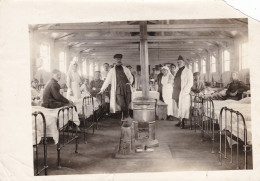 Soldat Militaire Armée Belge Infirmerie Hôpital Photo 18 X 12.5 - Guerre, Militaire