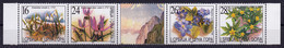 Yugoslavia 2003 Serbia And Montenegro Flora Flowers, Set In Strip MNH - Ungebraucht